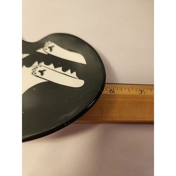 Cats By Nina Trinket Tray Plate Tuxedo Kitten Ceramic 5.75x4 inch - Picture 5 of 5